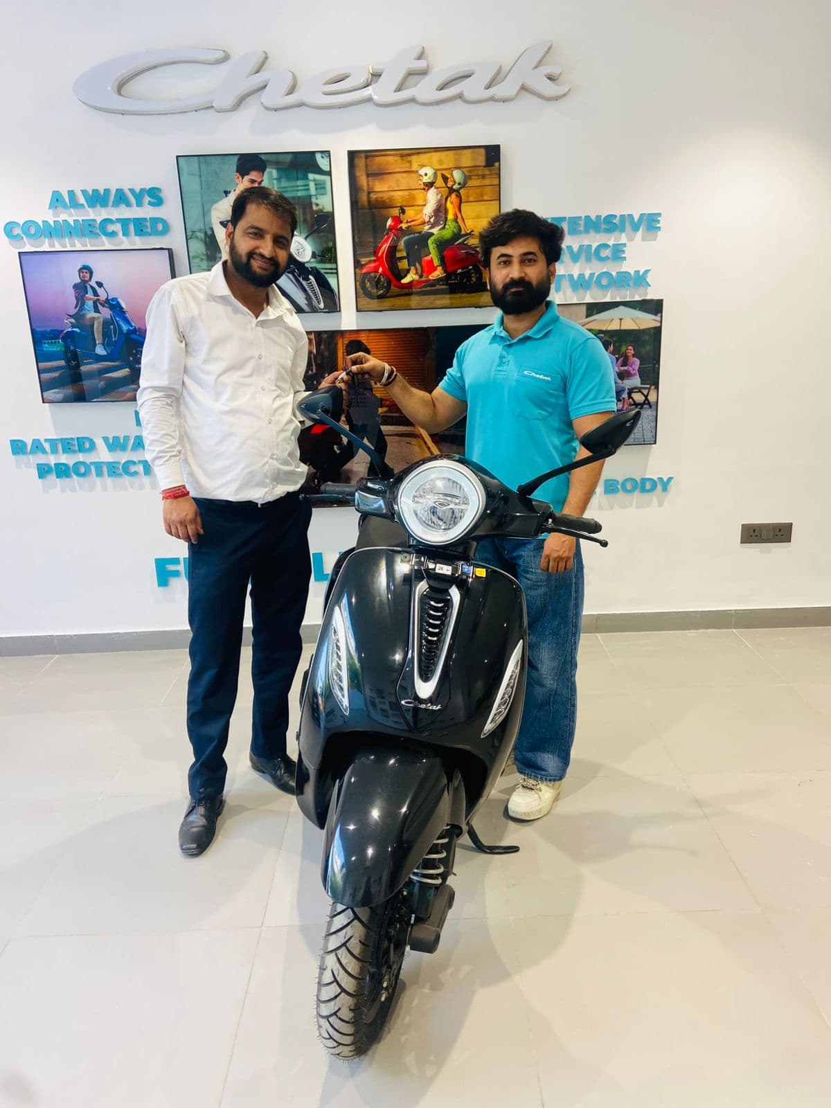 Happy Chetak Owner