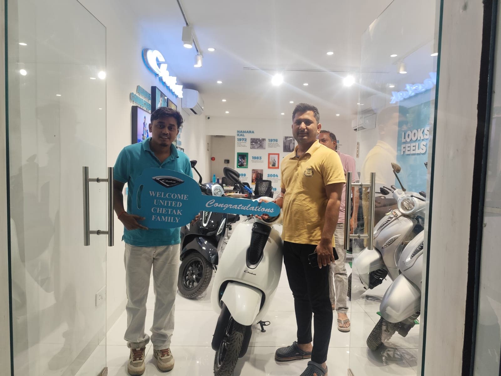 New Chetak Owner