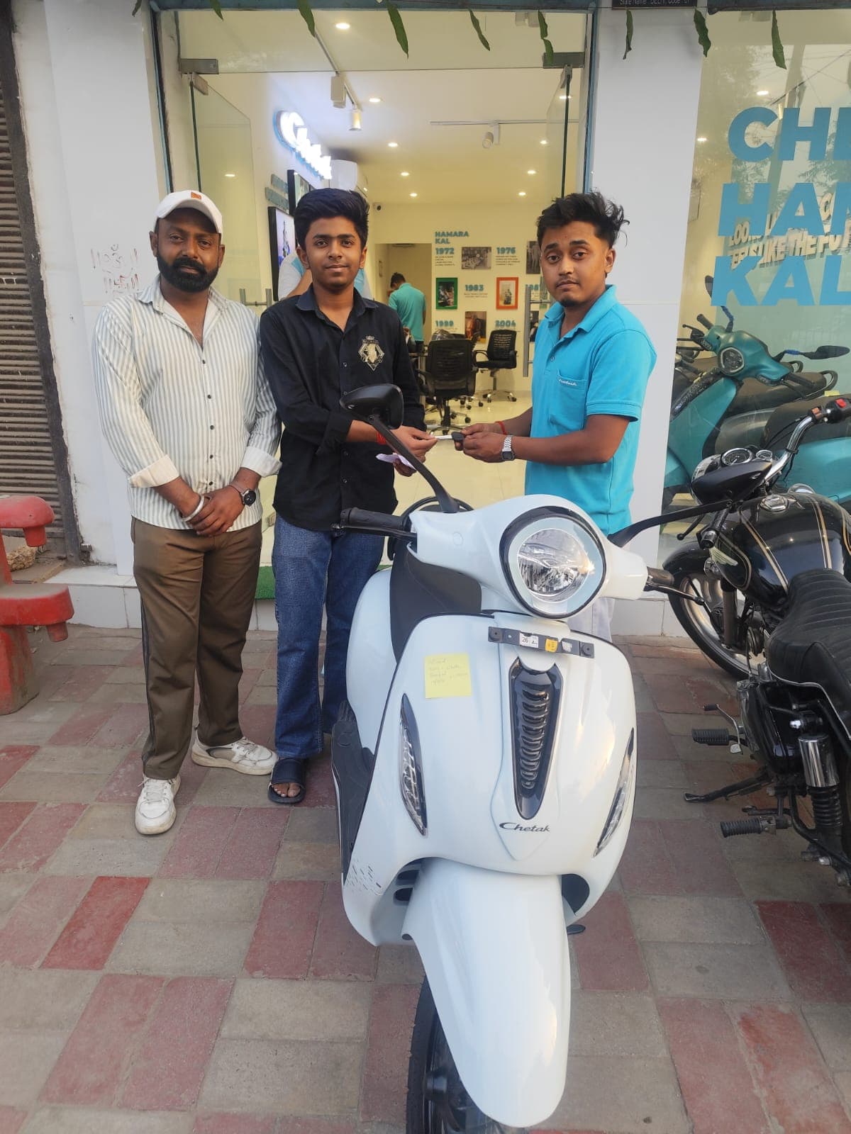 New Chetak Owner